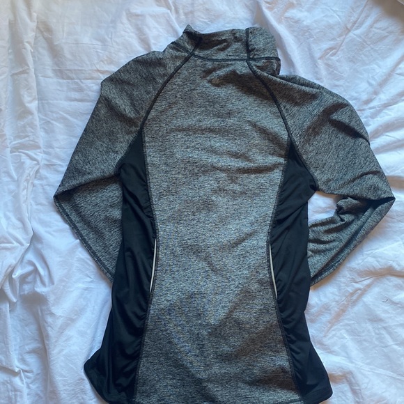 Athletic Grey and Black Zip Up - Picture 2 of 2